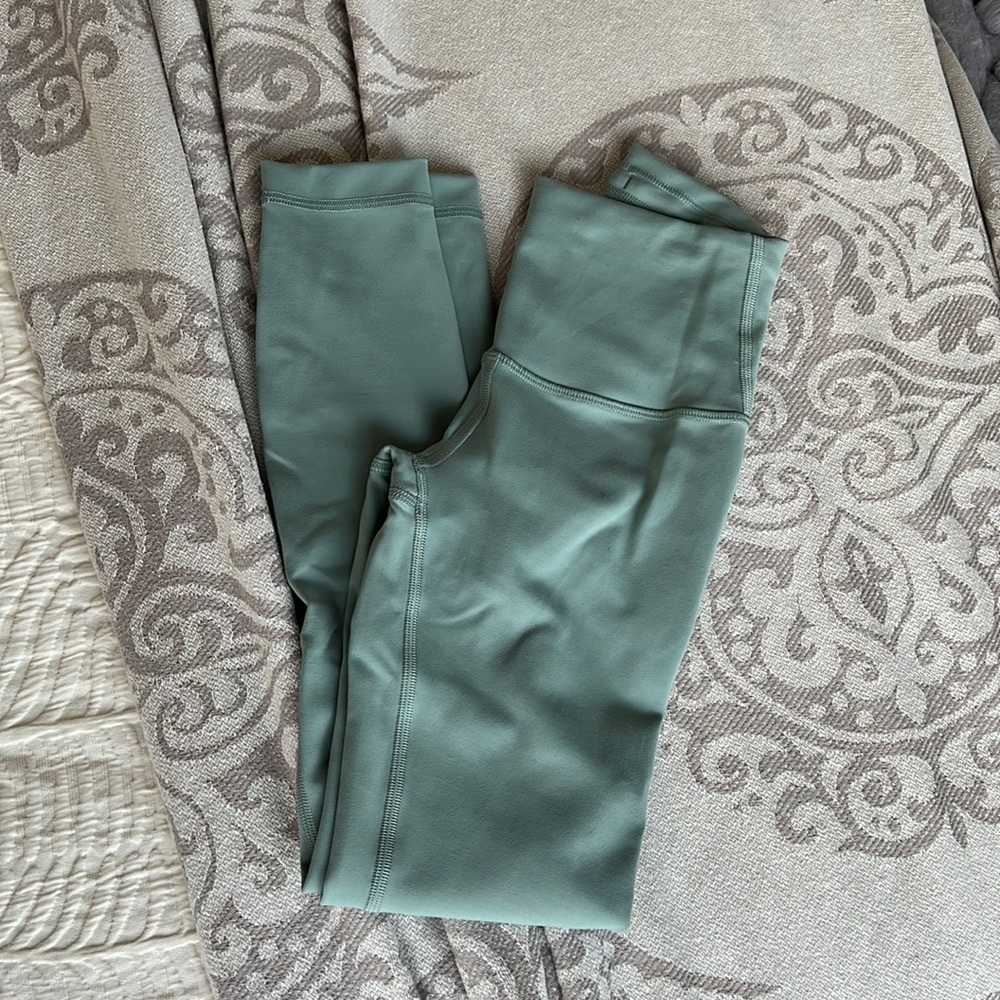 Lululemon Wunder Train High-Rise Tight - Tidewater Teal - Size 0